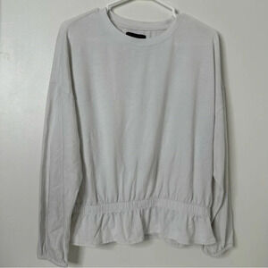 Banana Republic gathered  hem top
